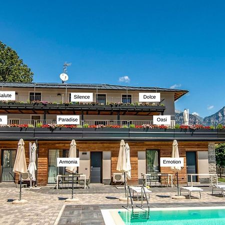 Dascio Emotion Ferienwohnung Mit Terrasse Am See Esterno foto