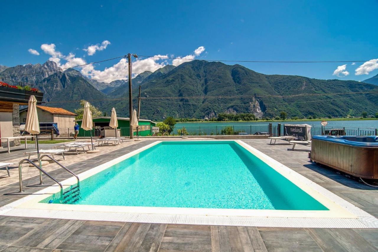 Dascio Emotion Ferienwohnung Mit Terrasse Am See Esterno foto