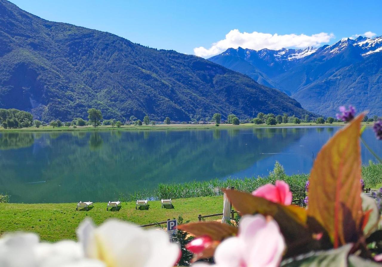 Dascio Emotion Ferienwohnung Mit Terrasse Am See Esterno foto