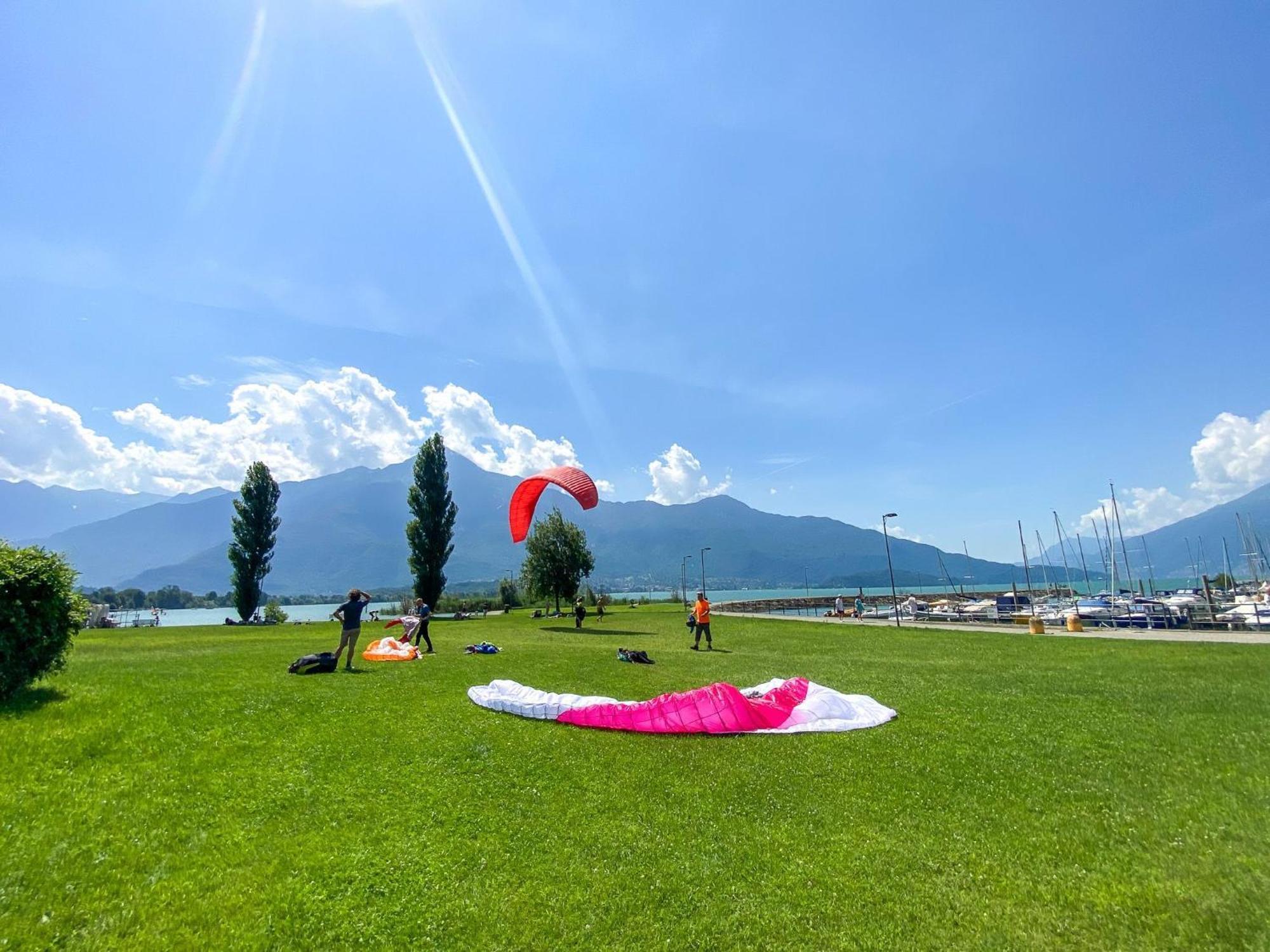 Dascio Emotion Ferienwohnung Mit Terrasse Am See Esterno foto
